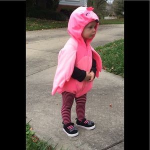 Excellent condition flamingo costume